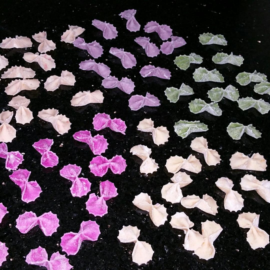 手工果蔬蝴蝶面/花式面片