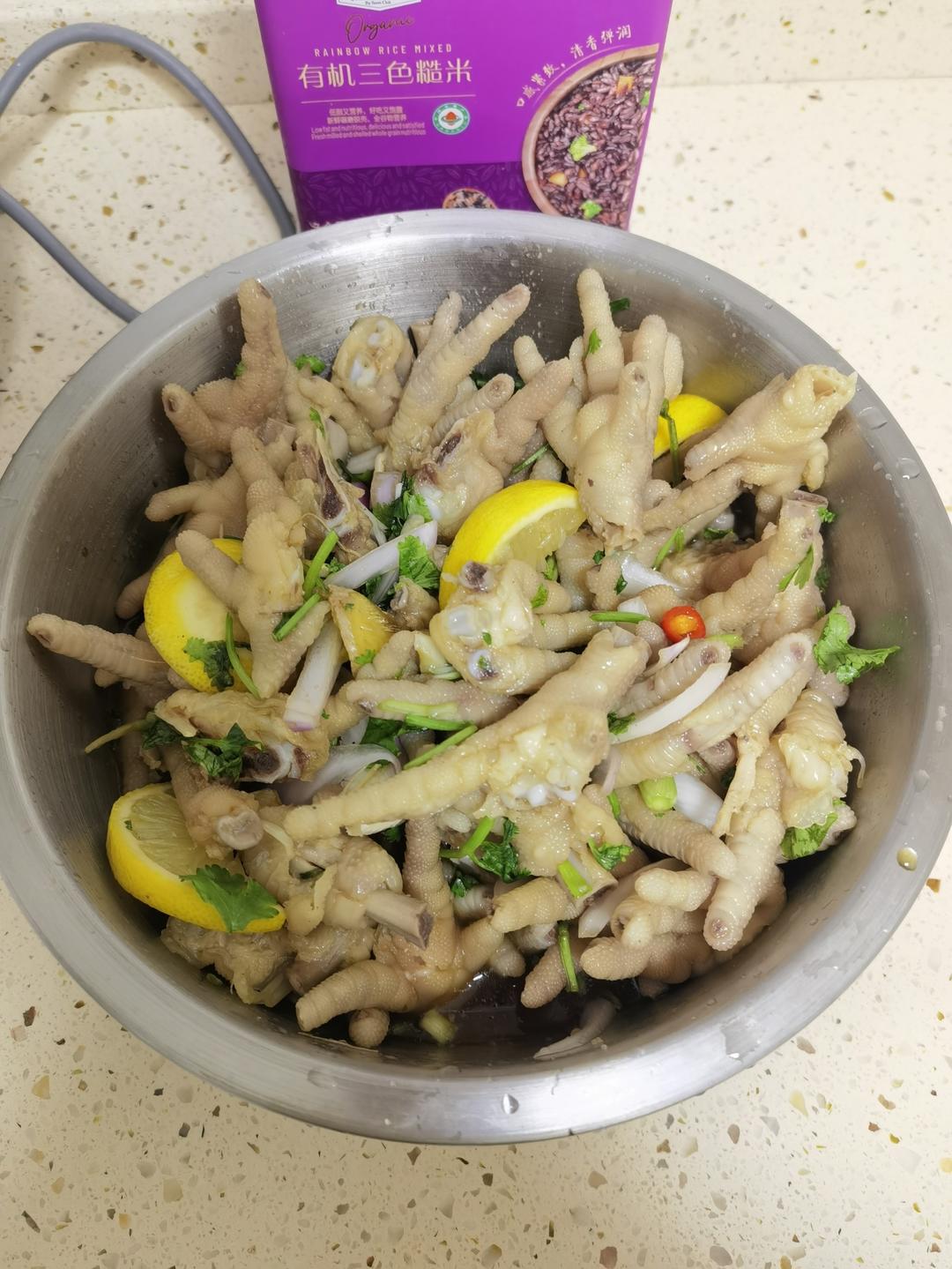 超好吃的糟卤鸡脚