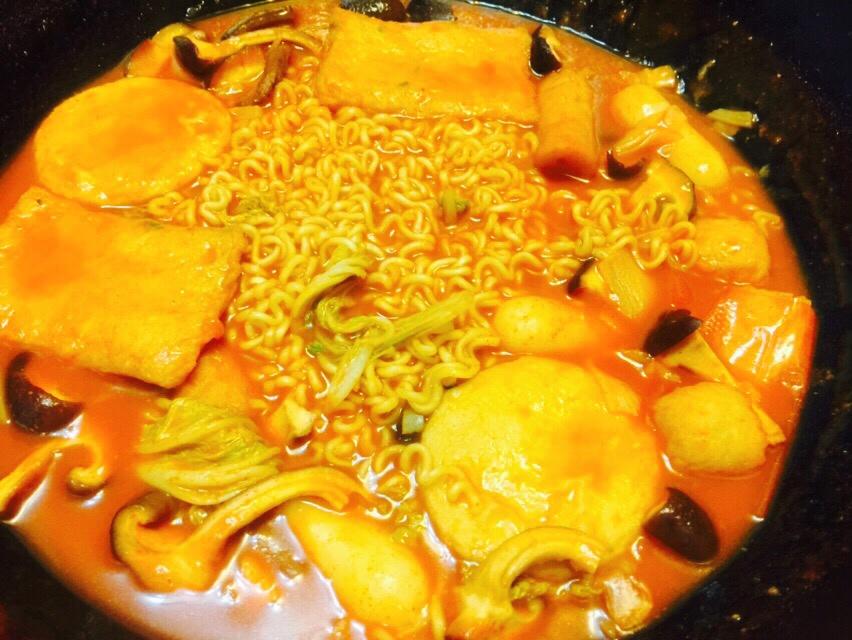 韩式泡面辣炒年糕