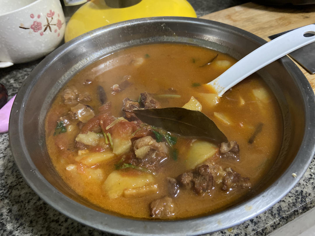 番茄土豆炖牛腩