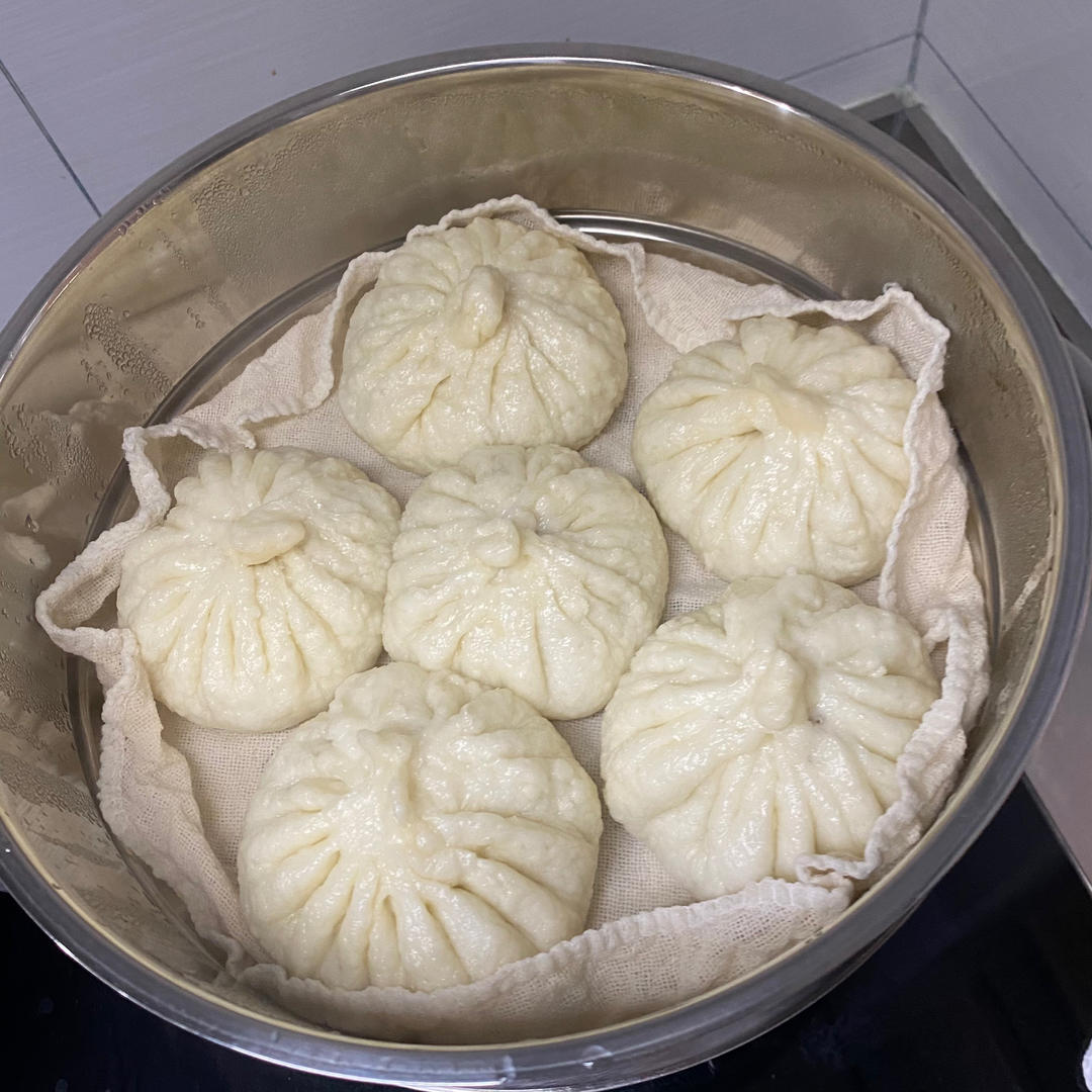 鲜肉包(‼️超嫩肉馅 松软多汁 免打水㊙️详细版)