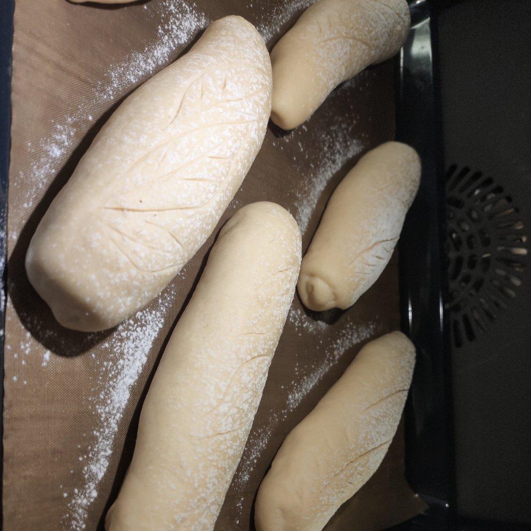 香肠（培根）芝士面包-老面版