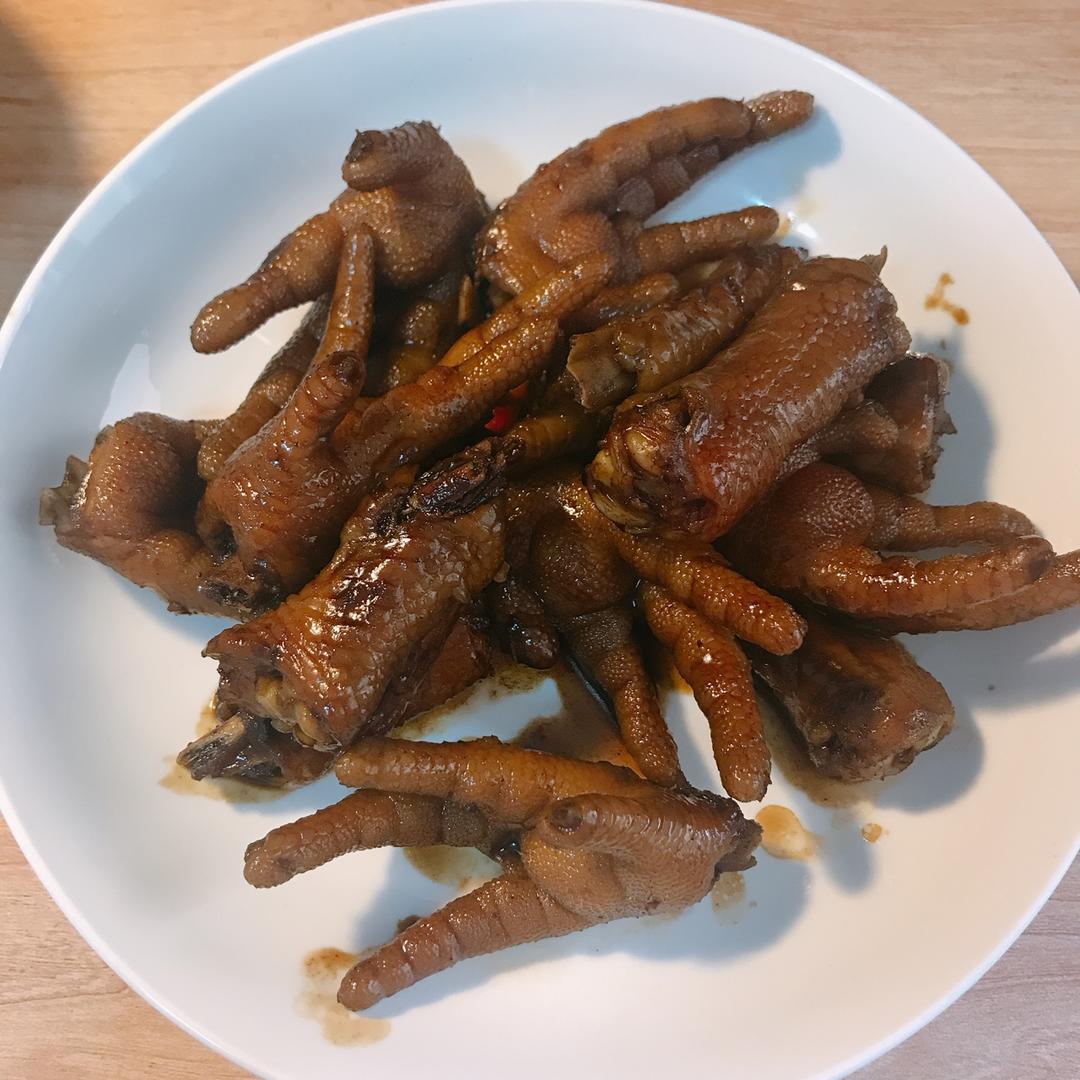 秘制红烧鸡爪