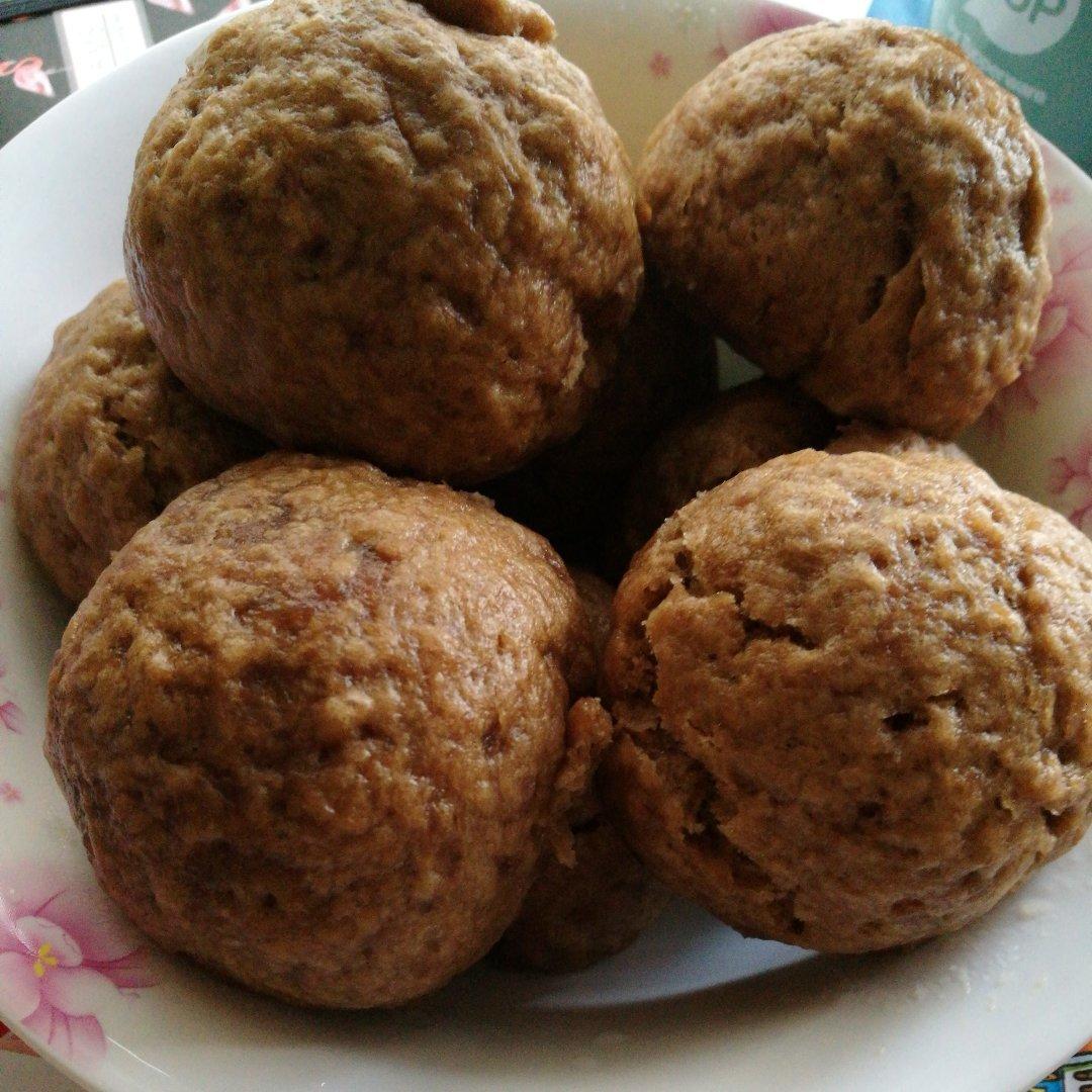 红糖燕麦开花馒头