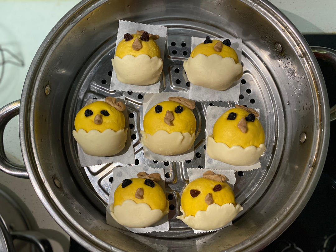 萌小鸡儿童馒头