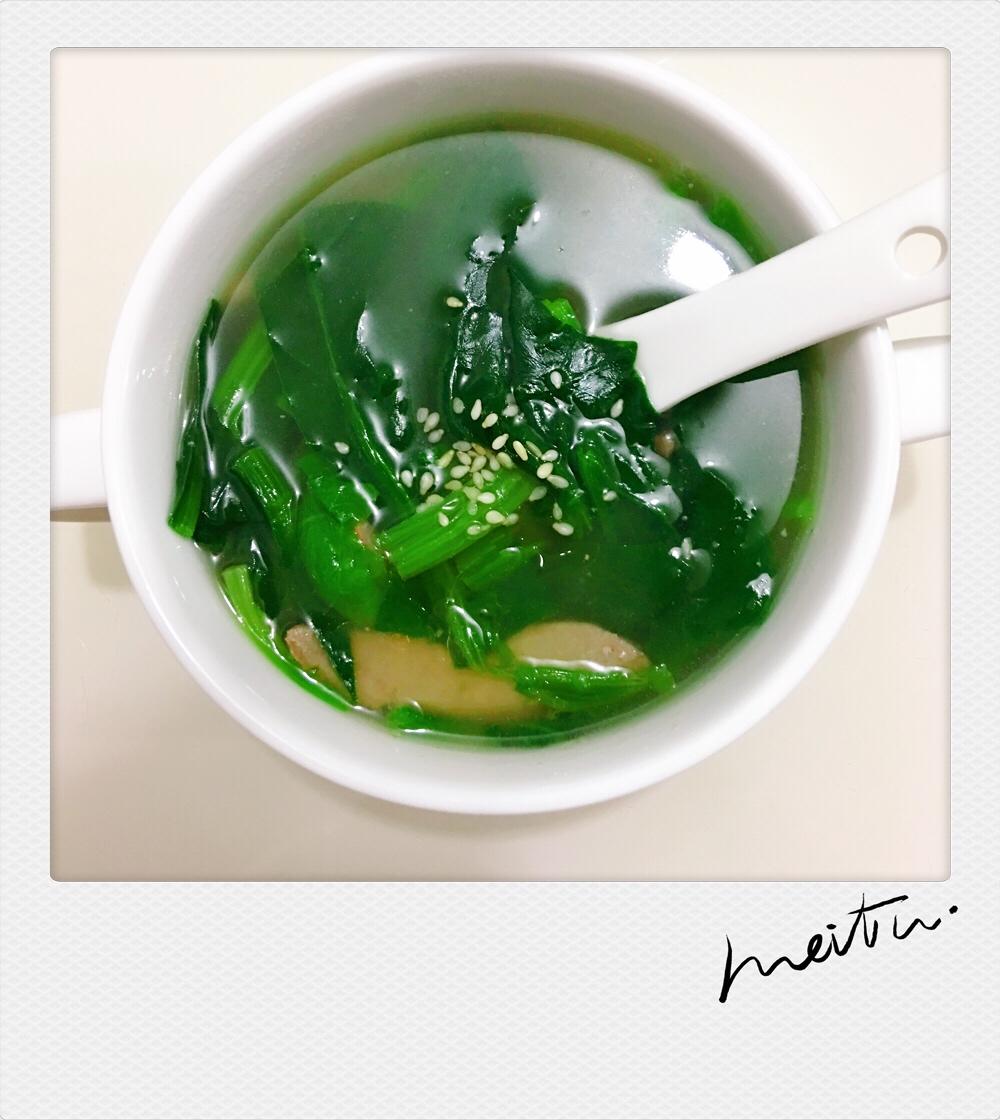 菠菜猪肝汤