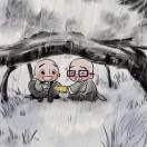往后余生孤鹜齐飞