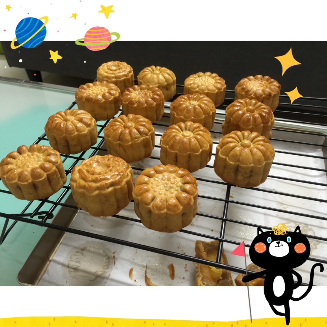 广式月饼——蛋黄莲蓉月饼