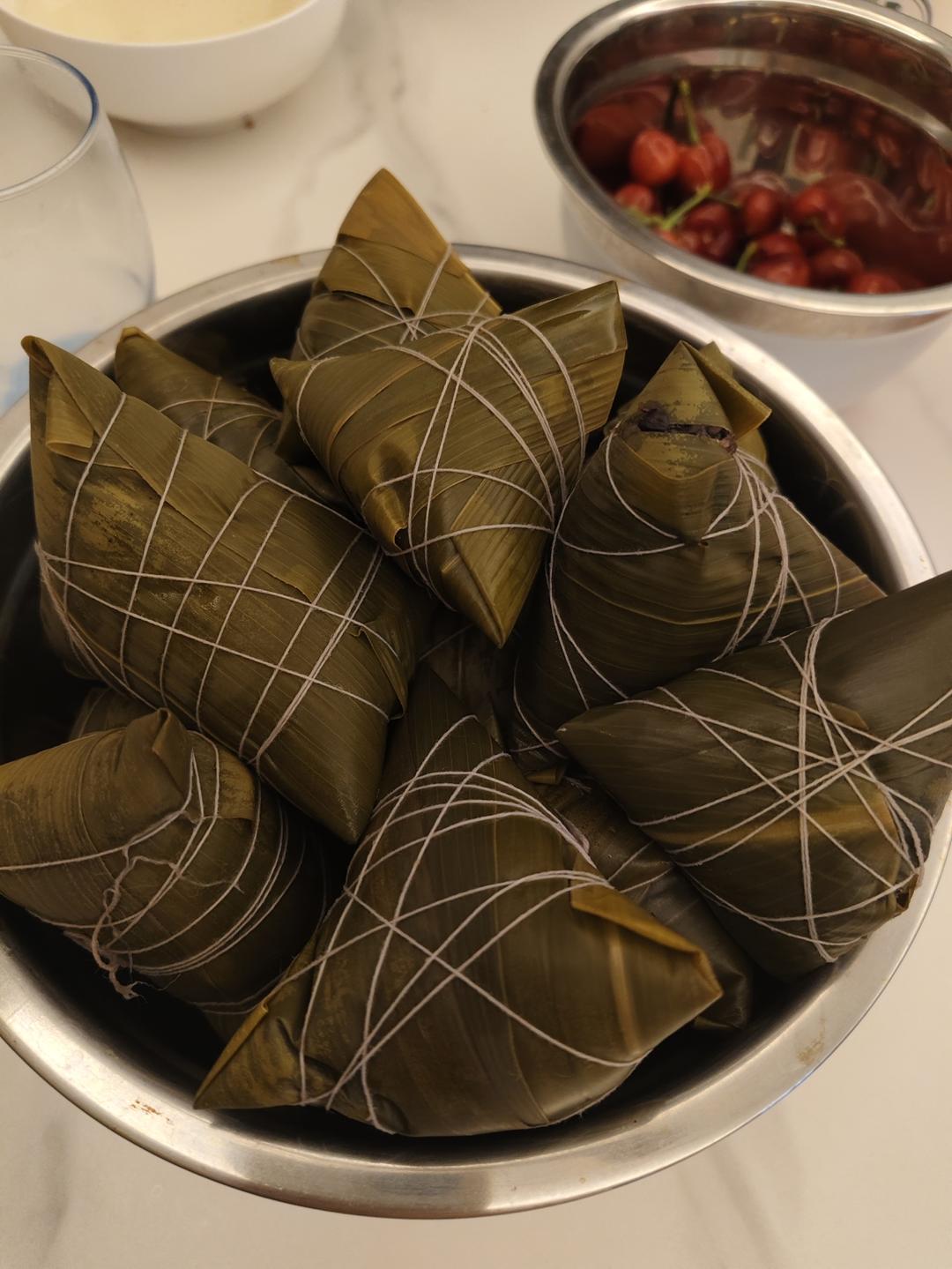 包粽子煮粽子全过程