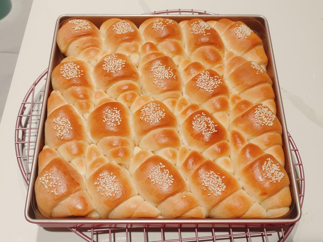 汤种牛奶面包卷