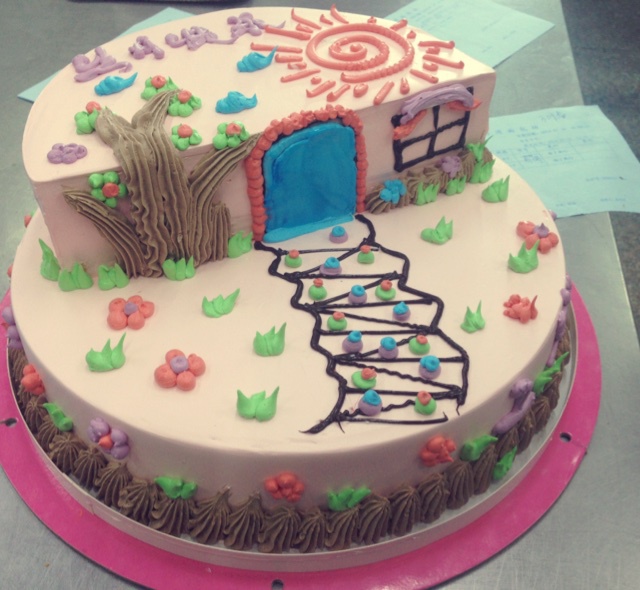 白雪公主生日蛋糕