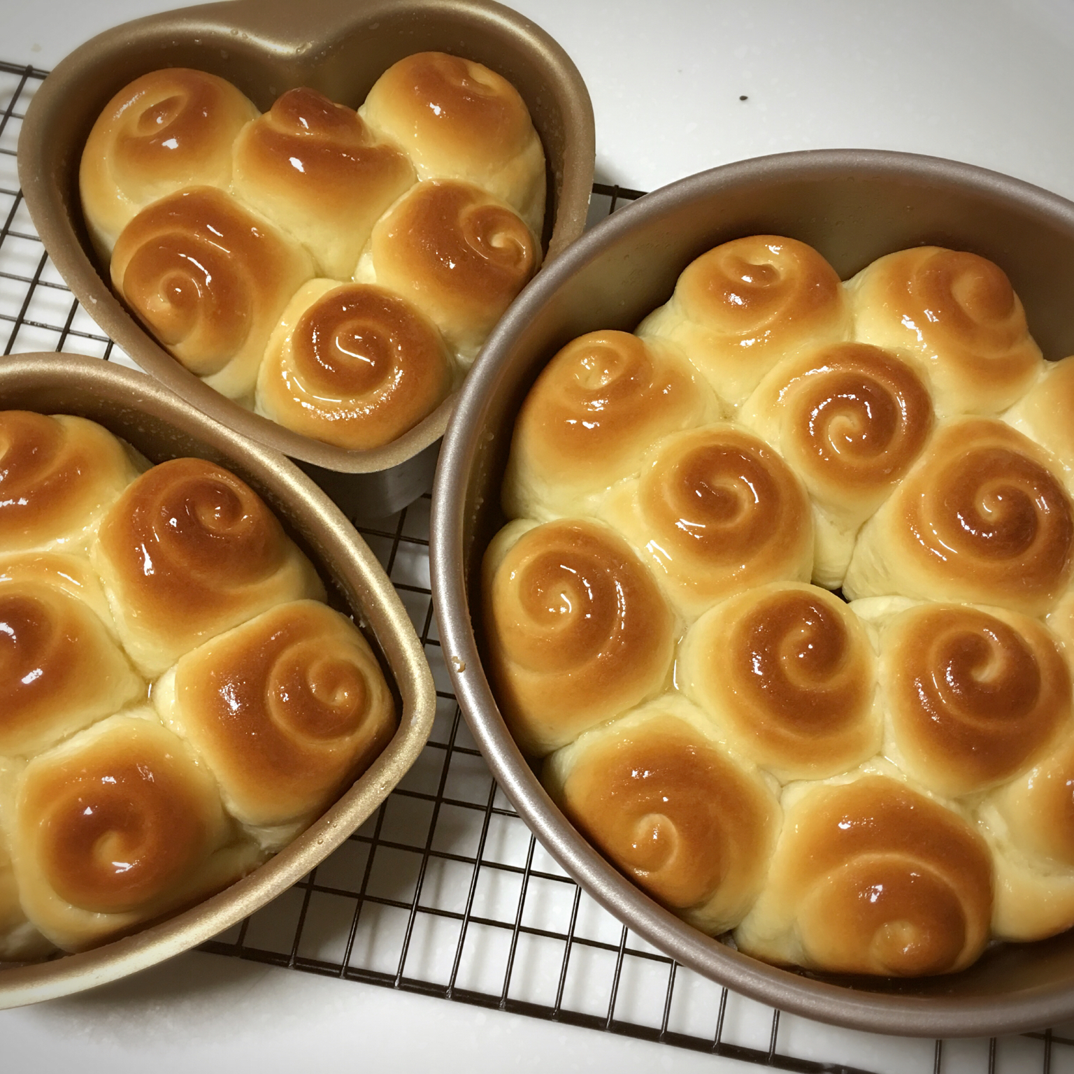 脆底蜂蜜小面包