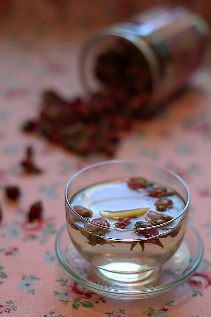 柠檬蜂蜜玫瑰茶的做法