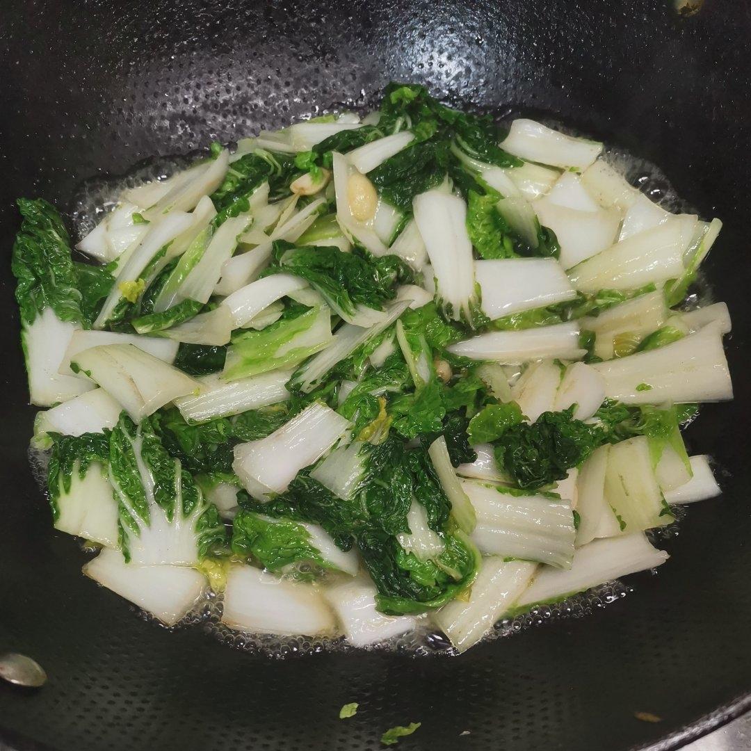 清炒小白菜