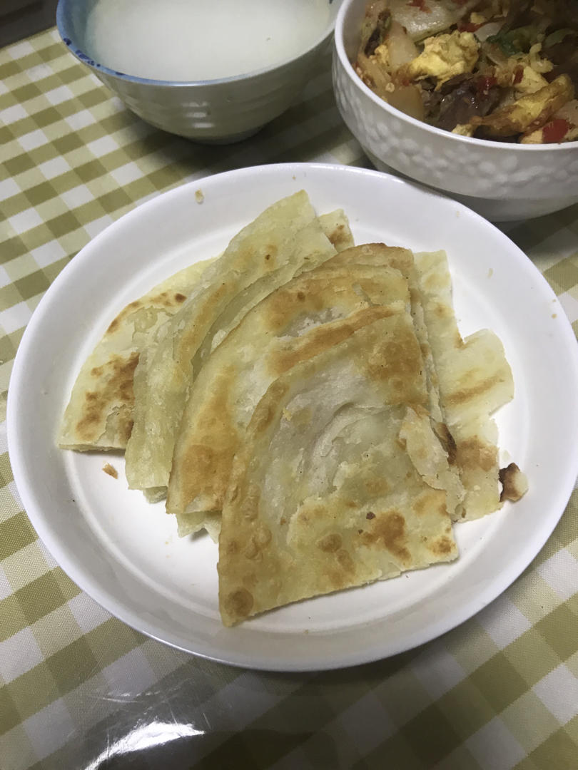 家常小油饼 凉了也不硬 柔软多层 附细节视频详解