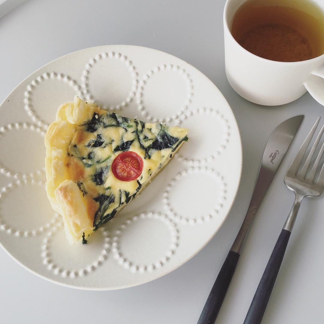 法式菠菜奶酪咸派 quiche aux épinards