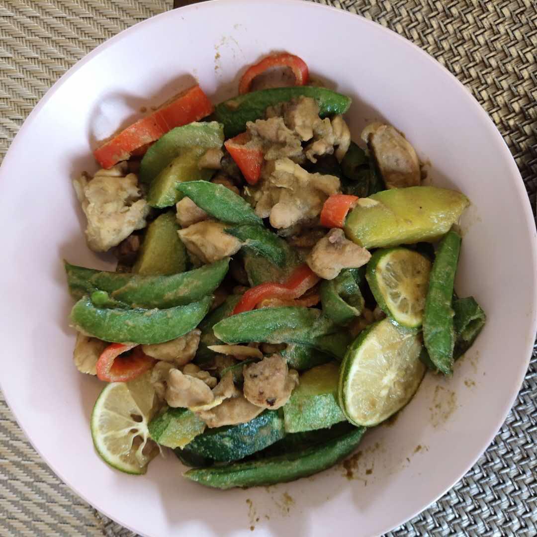 【曼食慢语】泰式绿咖喱鸡