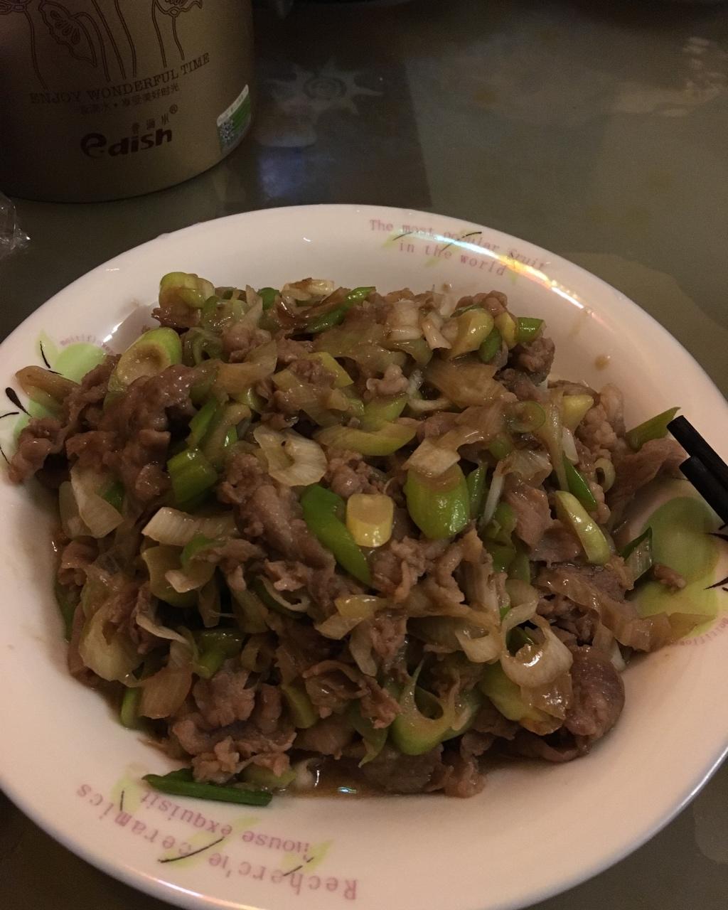 葱爆羊肉