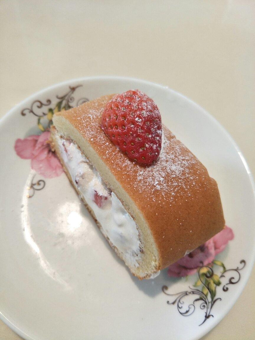 几分甜香芋奶冻卷/卷不裂配方+新鲜香芋奶油+入口即化奶冻/烘焙视频蛋糕篇7「薄卷」