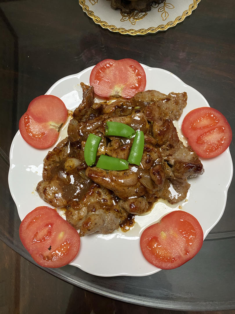 【搬运】昭和风の姜烧猪排+土豆沙拉