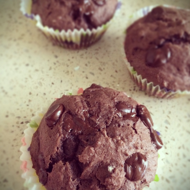 巧克力松饼蛋糕