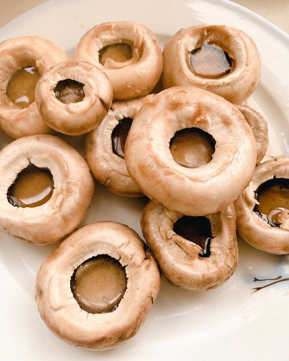 suye做的保留最原始鲜味儿的煎口蘑