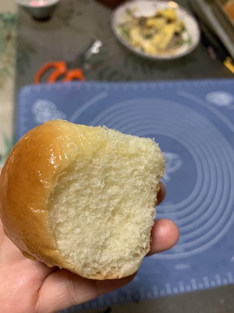 新手一发：奶香小面包