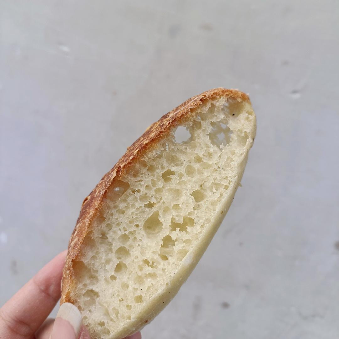 3.5小时快速直接法欧包丨免揉免机打免酵种