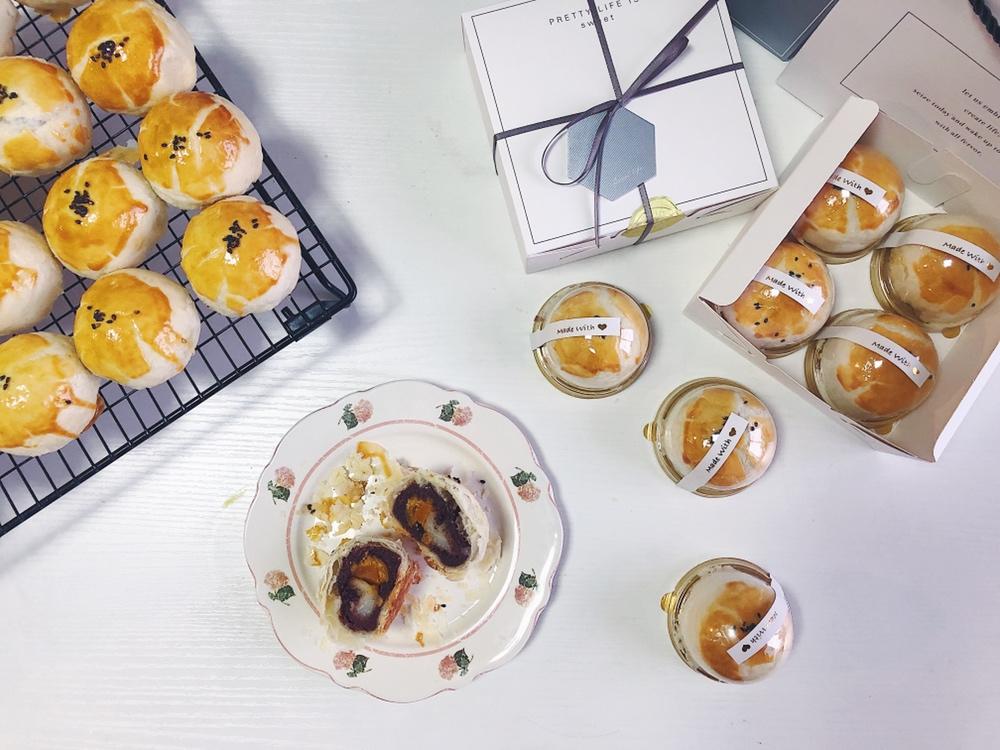 蛋黄酥&网红麻薯蛋黄酥---半圆天地盖包装调整方