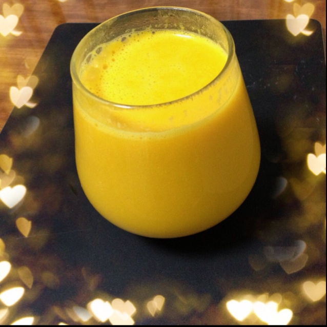 猫茶水的小围脖做的奶香南瓜汁