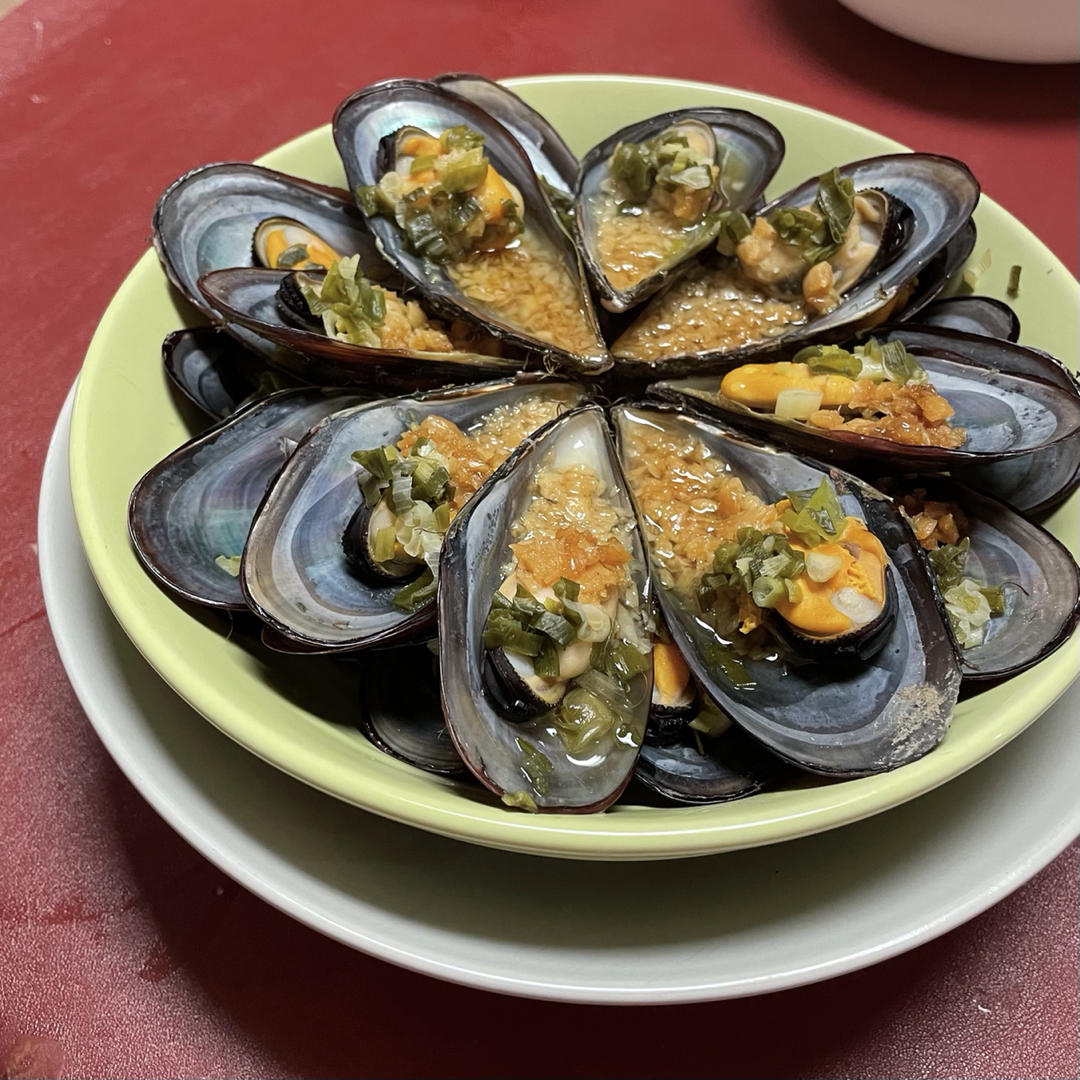 蒜蓉粉丝蒸扇贝