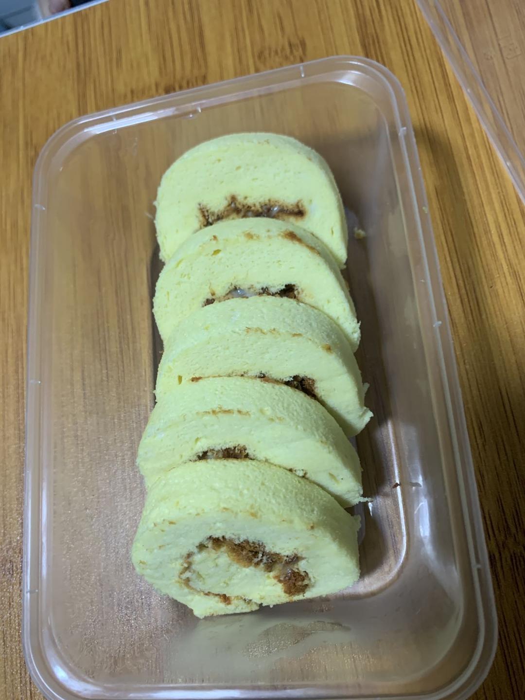香葱肉松蛋糕卷这样做‼️满屋飘香（小视频食谱）