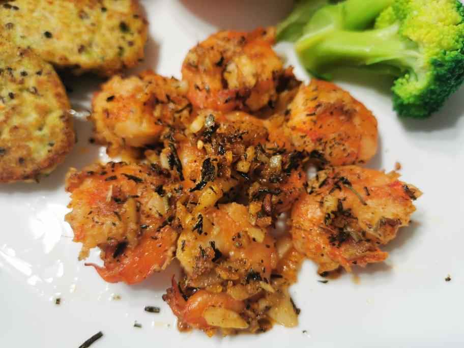 蒜香黄油虾『蒜香虾仁』炒虾仁  生酮