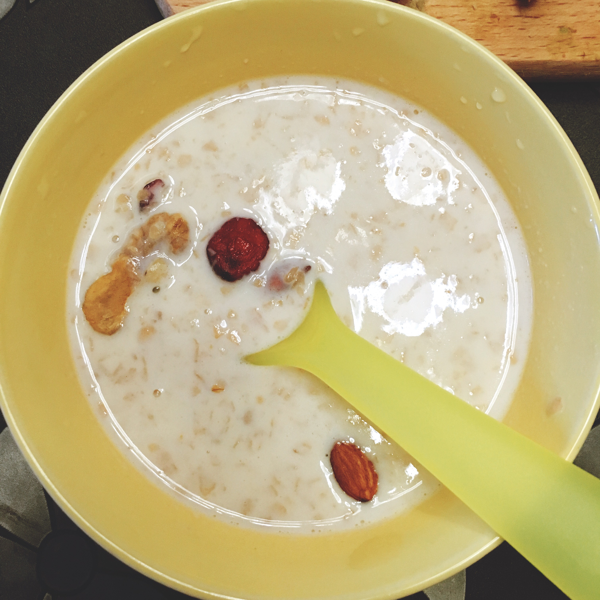 【幸福美满】新年早餐-花生酱燕麦粥