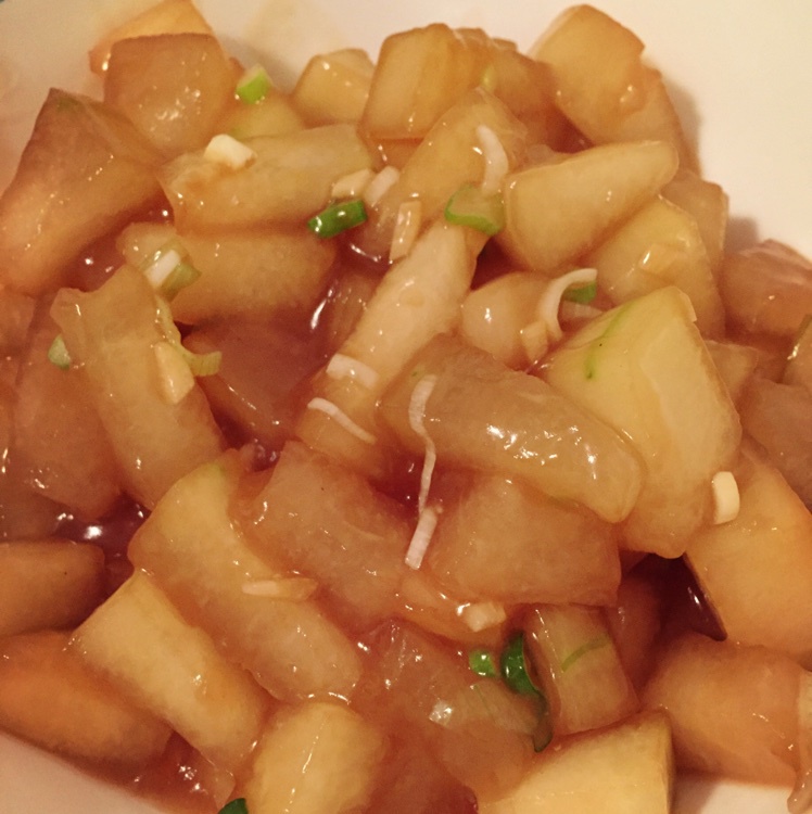 蚝油焖冬瓜