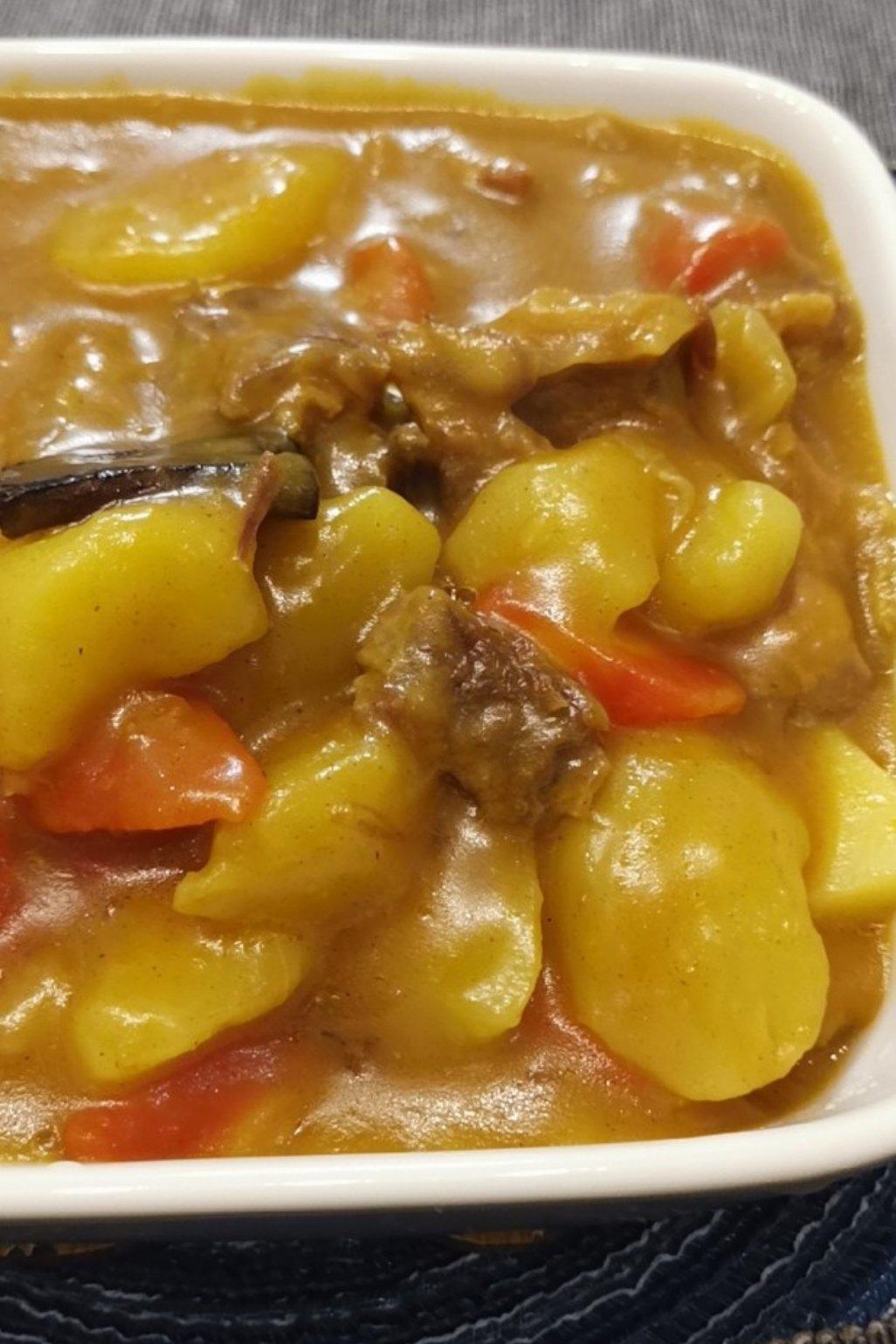 咖喱土豆烧牛肉