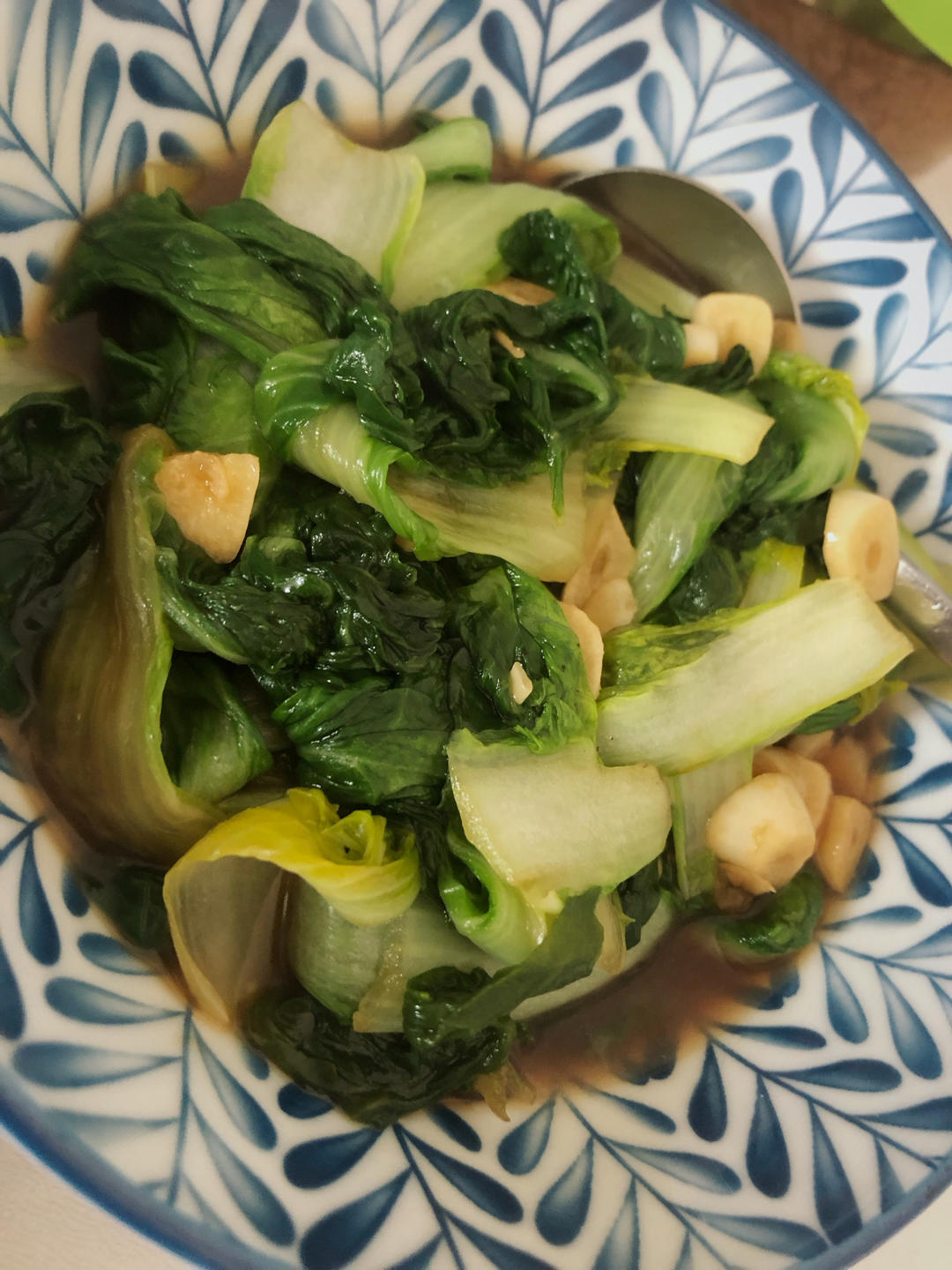 蒜香蚝油快菜