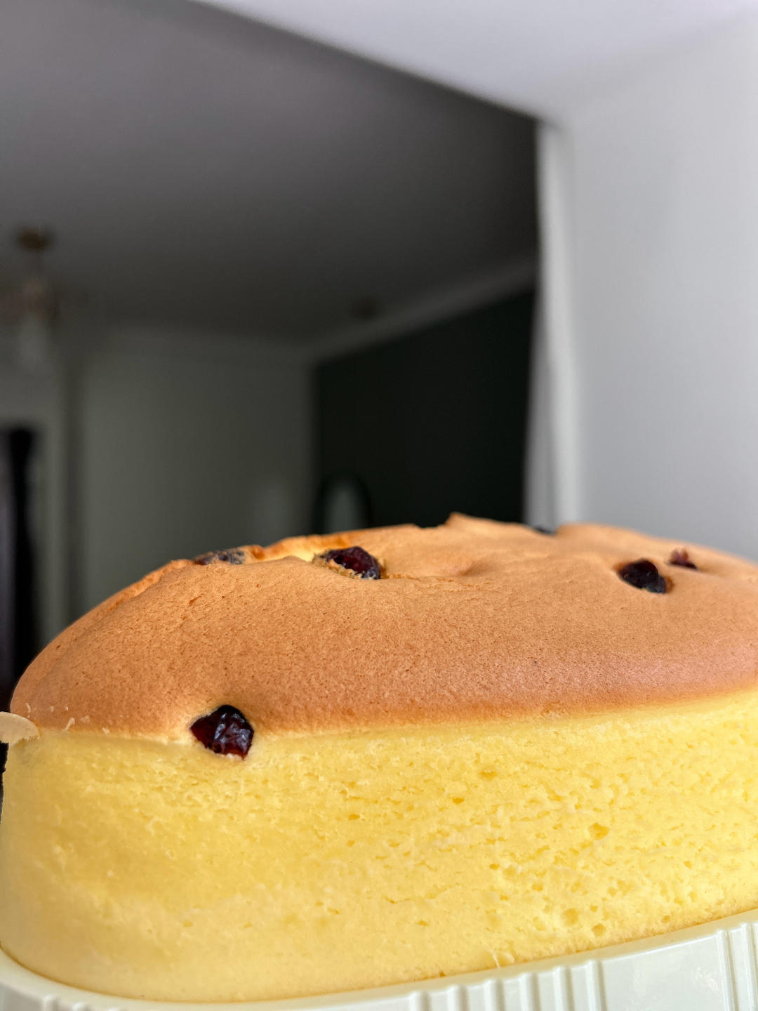 蔓越莓轻乳酪蛋糕