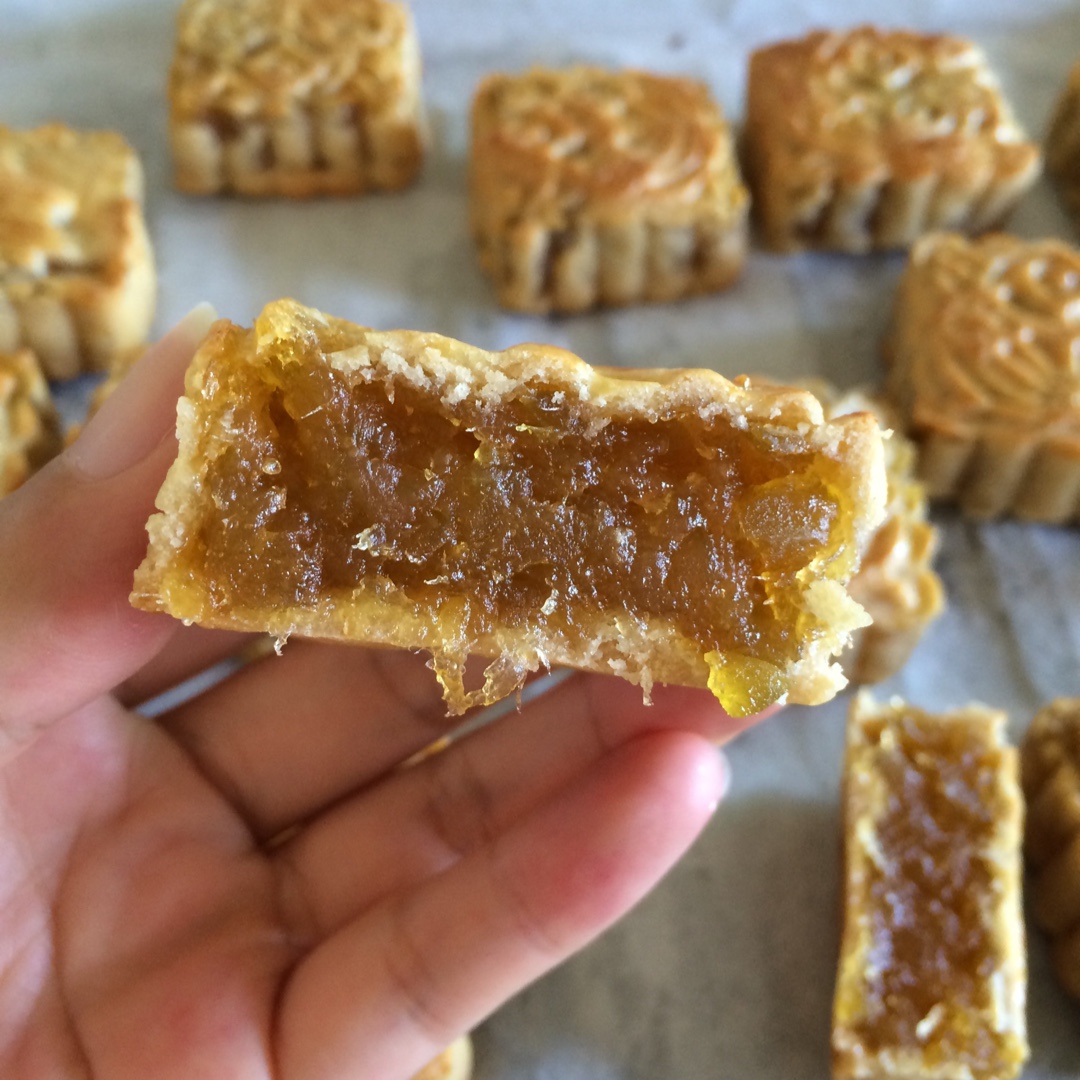 求其y8ho做的哈密瓜月饼