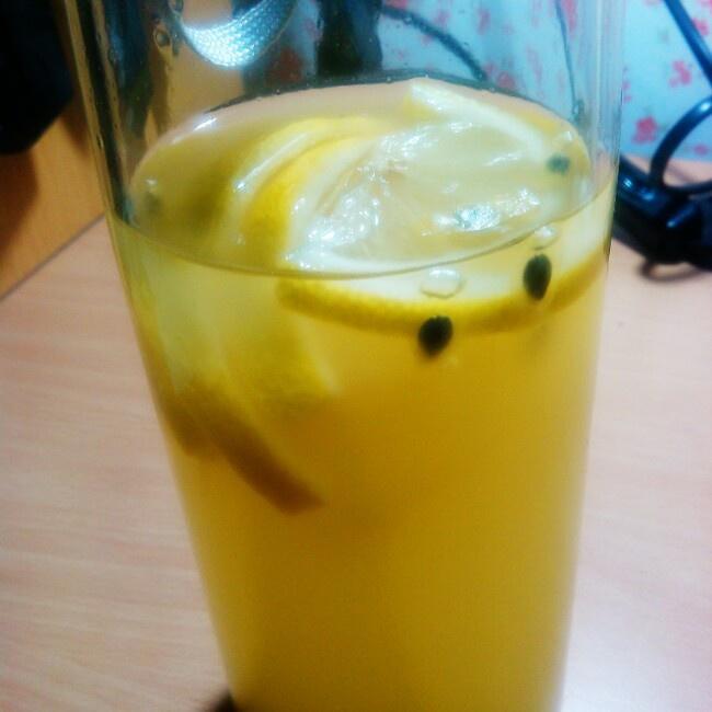 百香柠檬水