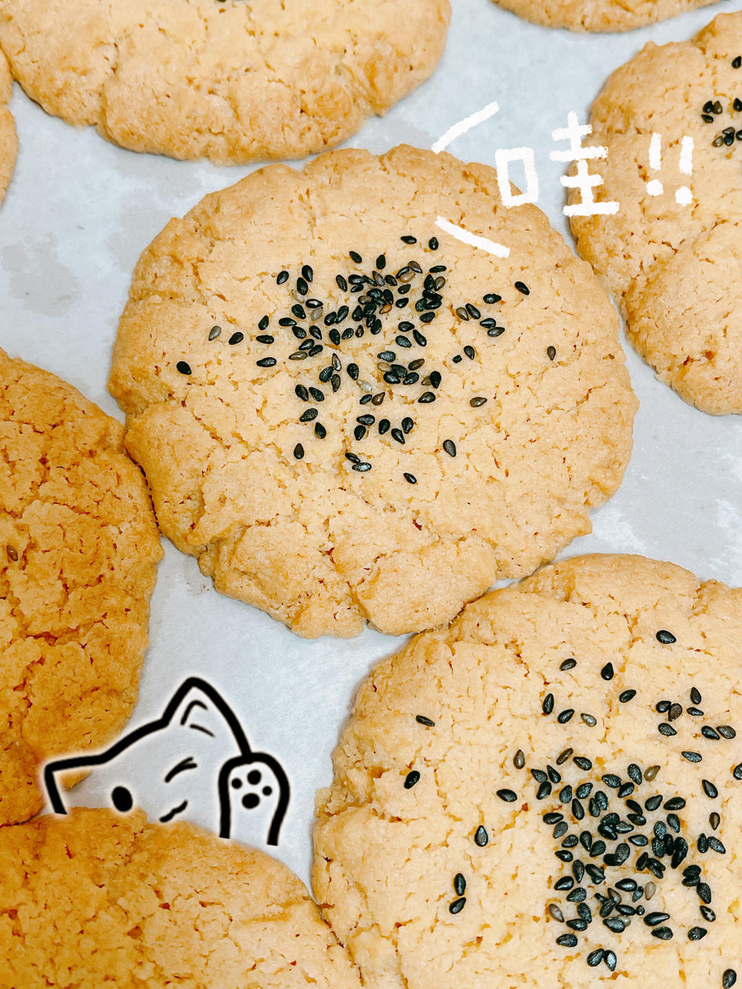 桃酥普通面粉～超简单零失败（老式）