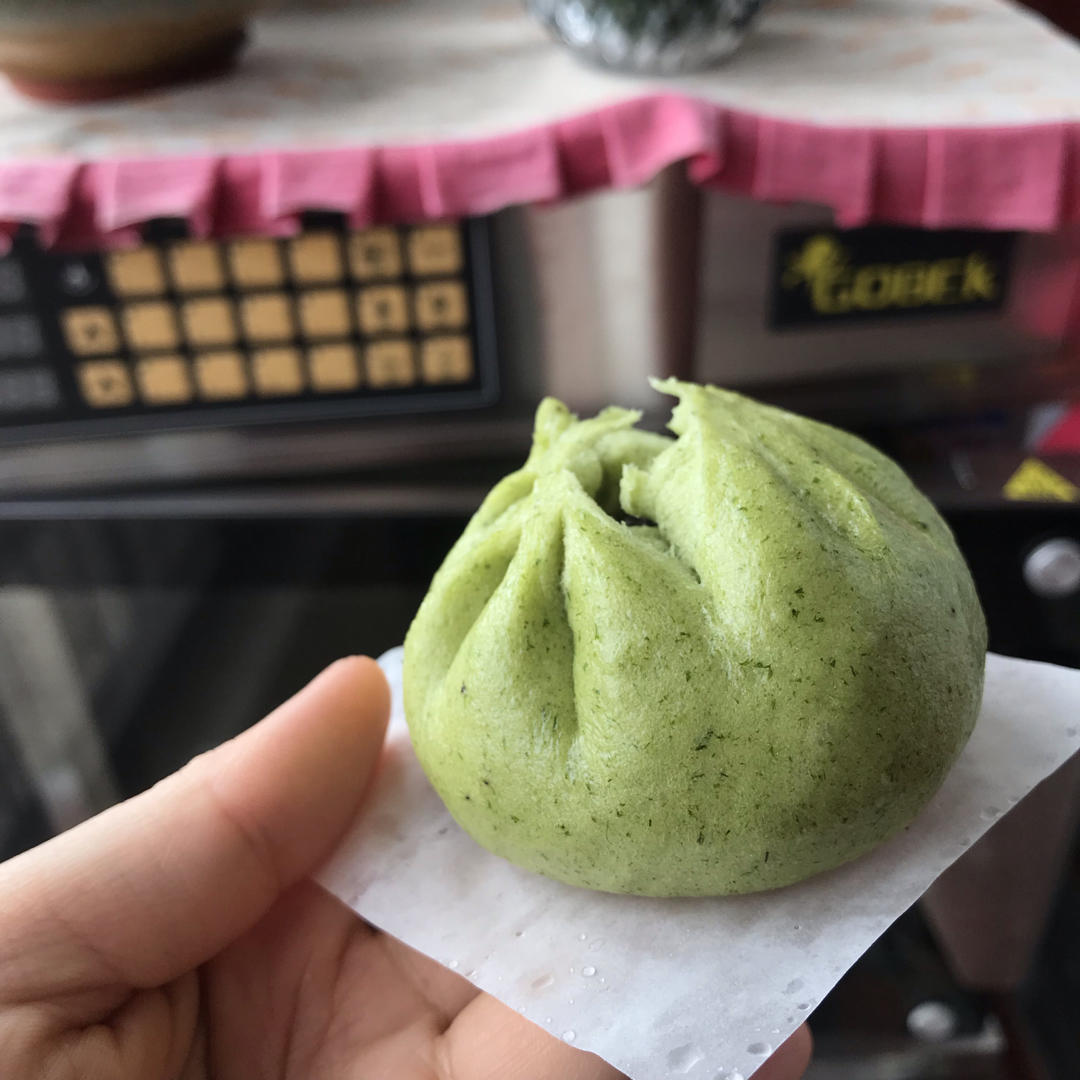 做一笼好吃的艾草馒头&艾草豆沙包