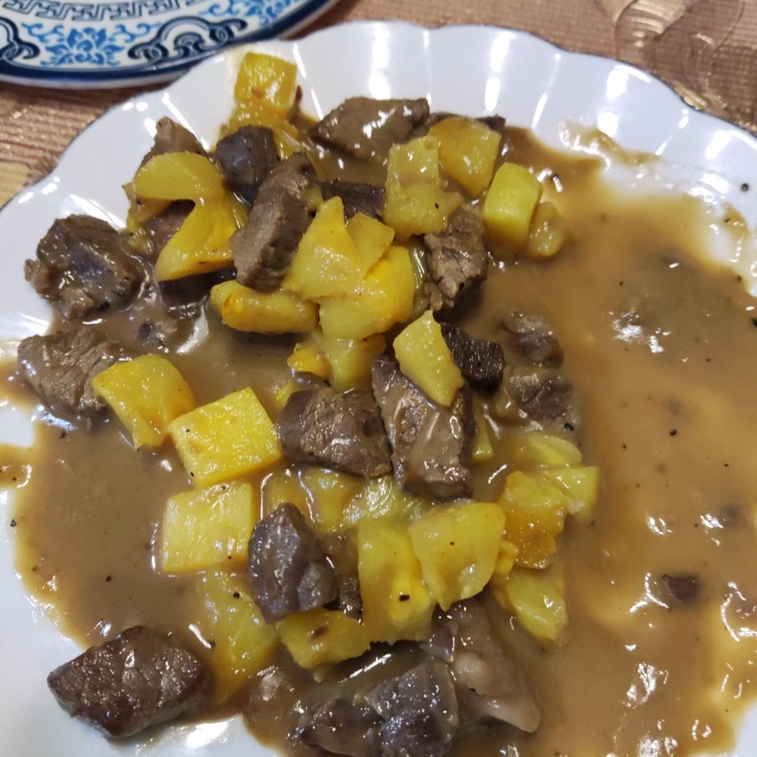 菠萝➕牛肉