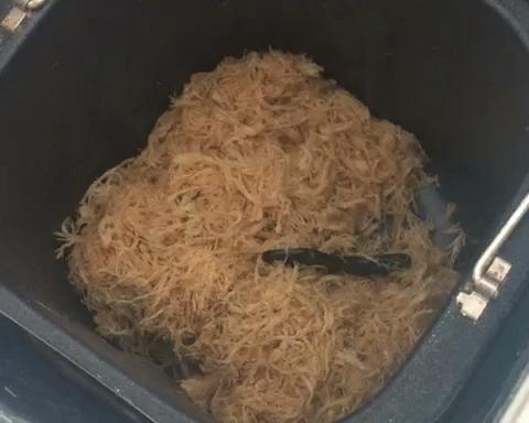 给宝宝做的猪肉松