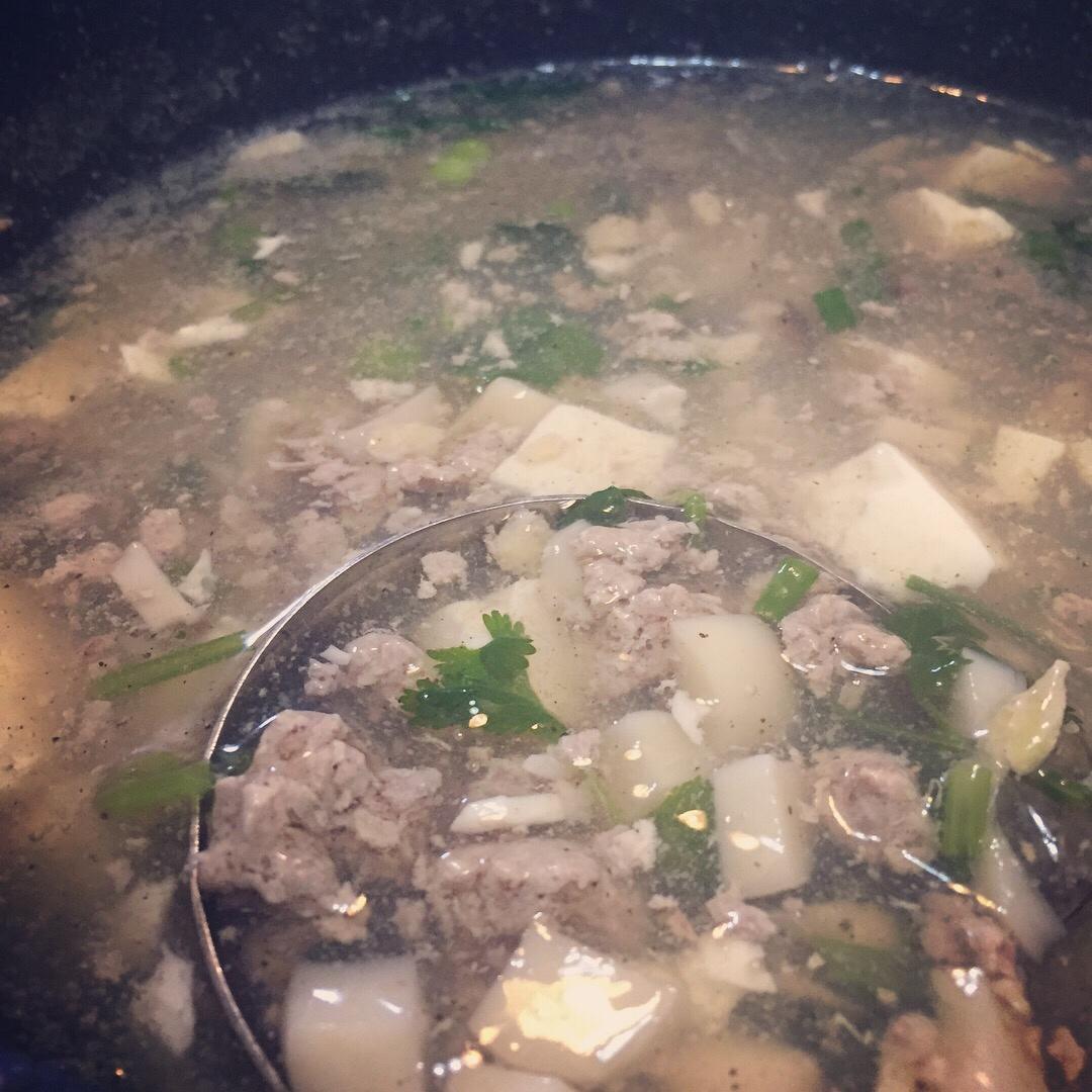 鲜美可口的——西湖牛肉羹
