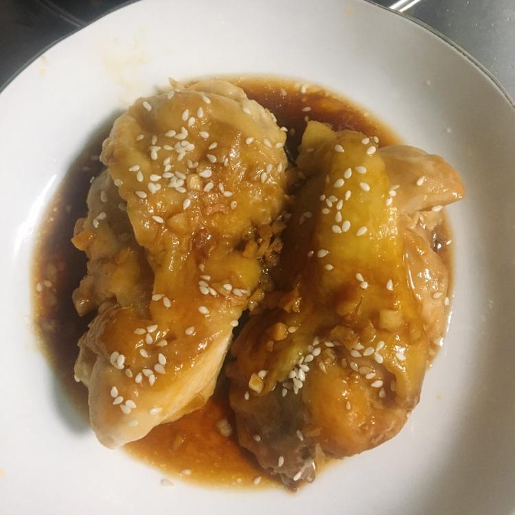 照烧蒜香版鸡腿饭的做法