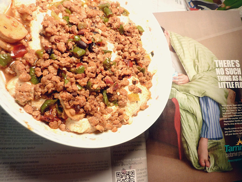 肉末蒸豆腐
