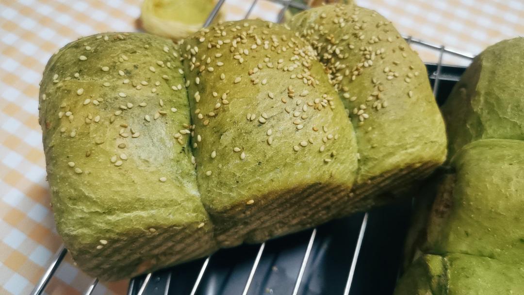 抹茶红豆吐司（详述手揉方法)