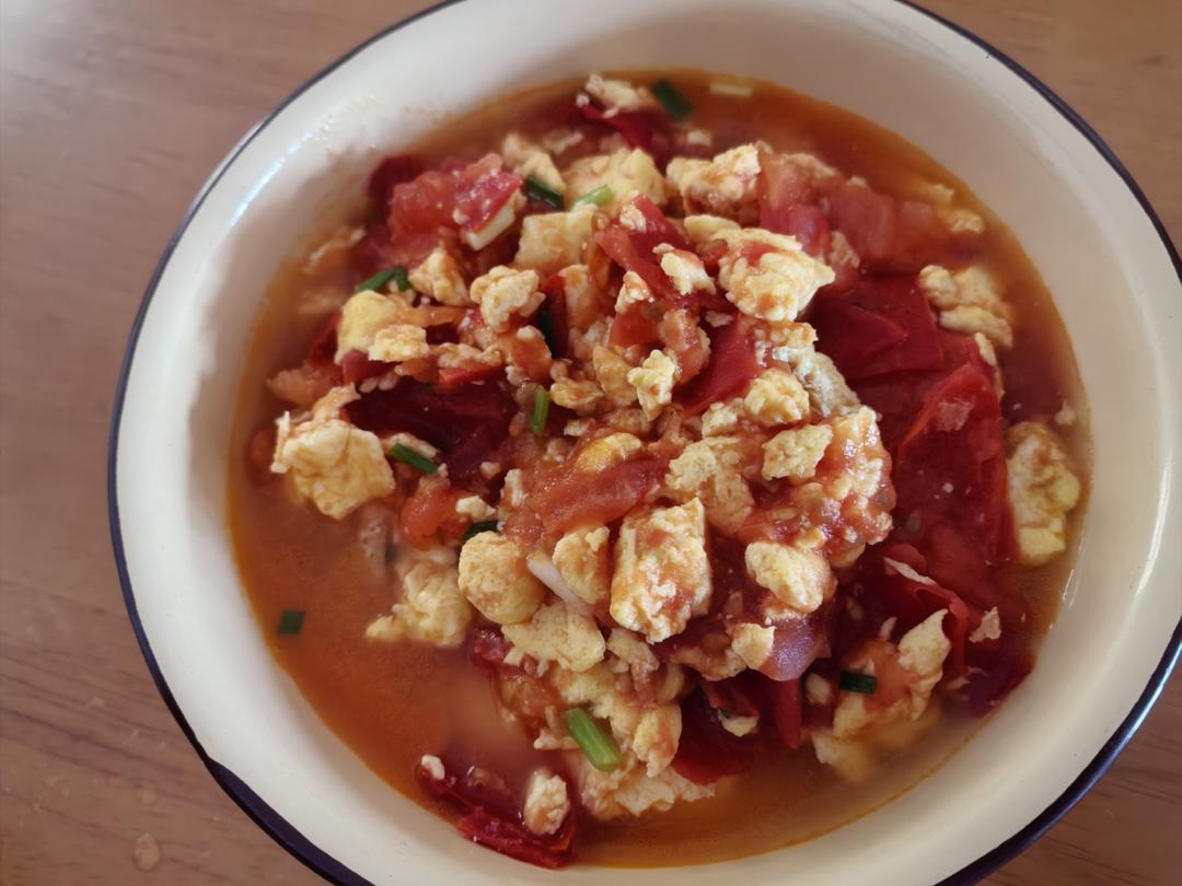 超嫩滑的番茄炒蛋