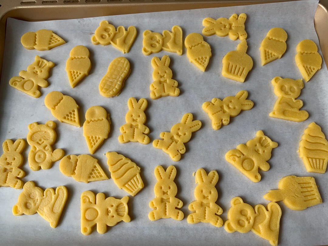 不用打发黄油的儿童饼干